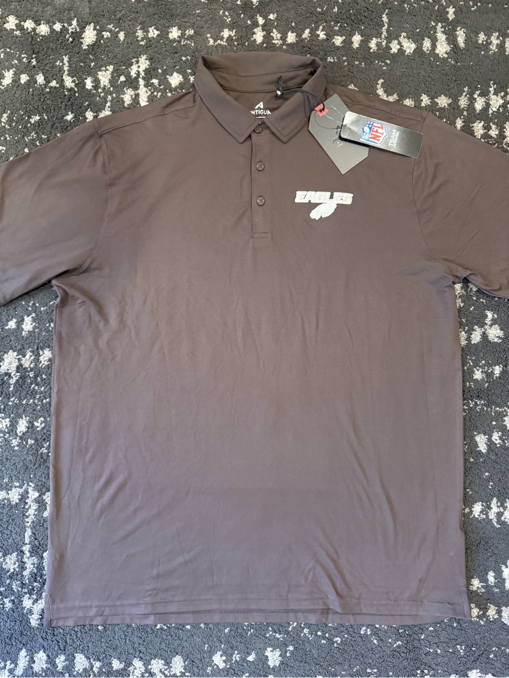 Antigua Philadelphia Eagles Men’s Fashion Golf Polo Shirt